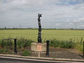 Greenwich Meridian Marker; England; Cambridgeshire; Turves